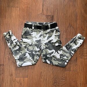 Almost Famous Camouflage Jogger Pants